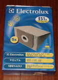 Electrolux The Boss, Xio, Mondo+, Volta Rolfy Vacuum Cleaner Bags - Part # E51N