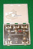 4 Way Wired-In Coax TV Antenna Splitter - Part # AS75-4