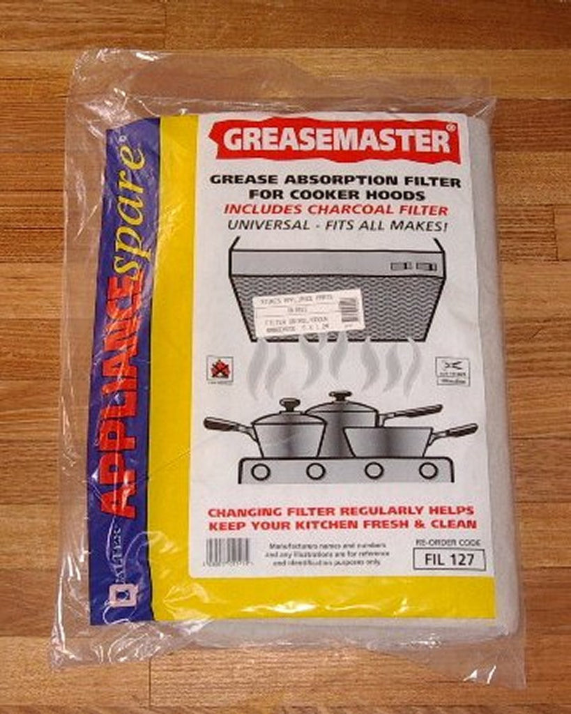 Universal Thick Rangehood Filter Material inc Carbon Filter Part No