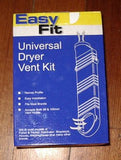 Universal EasyFit Dryer Air Vent Kit suits Fisher & Paykel Dryers - Part # D410