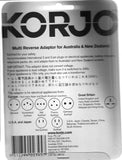 Korjo International AC Mains Plug Adaptor - Part # MR02