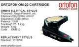 Ortofon Magnetic Cartridge with OMB10 Stylus - Part # OMB10