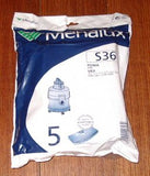 Vax 121, 2000, 4000, V10, Sukka Vacuum Cleaner Dust Bags (Pkt 5). Part No. S36