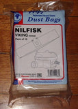 Nilfisk Viking GD110 Vacuum Cleaner Bags (Pkt 5) - Part # SDB286