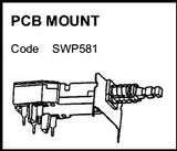 Television Pushbutton On/Off Switch - Part # SWP581