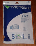 Moulinex Vectral Vacuum Cleaner Bags (Pkt 5 + 1F) - Menalux Part # T127