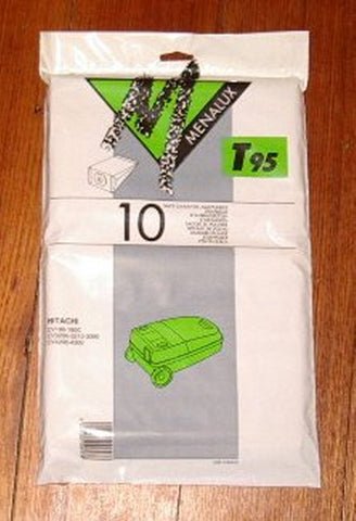 Hitachi Vacuum Cleaner Bags (Pkt 10) - Part No. T95.