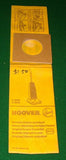 Hoover Starlight, Compact Vacuum Cleaner Bags (2 of) - Part # AF281BG