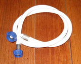Universal Washer Dual Ended 1.3metre Inlet Hose with Blue Ends - Part # W032